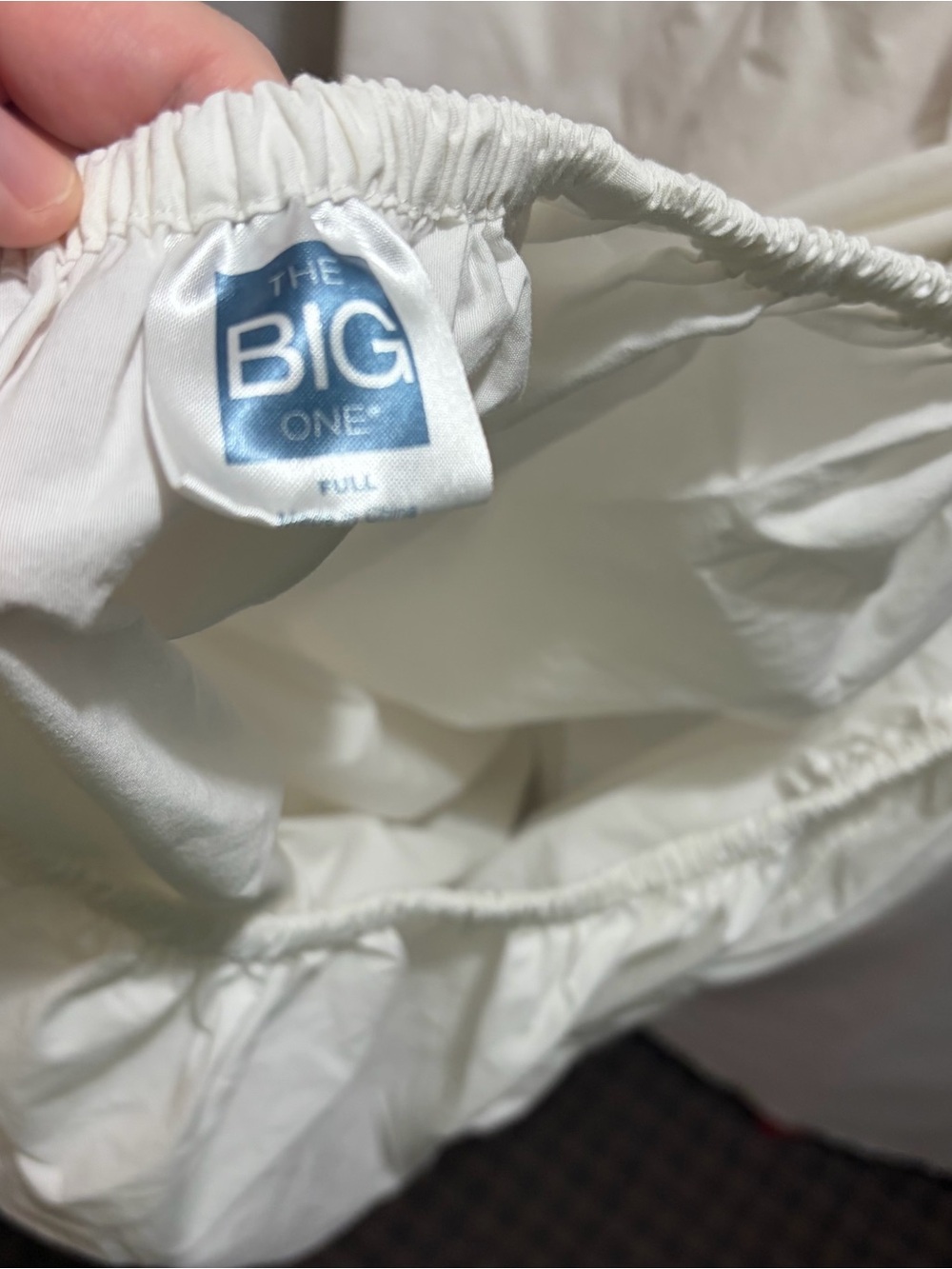 The Big One full size fitted sheet